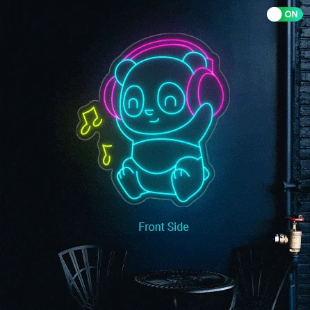 Shiny 2 sided neon light signs Shiny 2 sided neon light signs