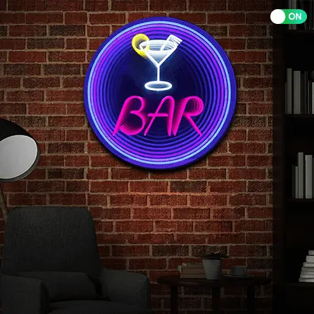 Shiny infinity mirror neon light signs Shiny infinity mirror neon light signs