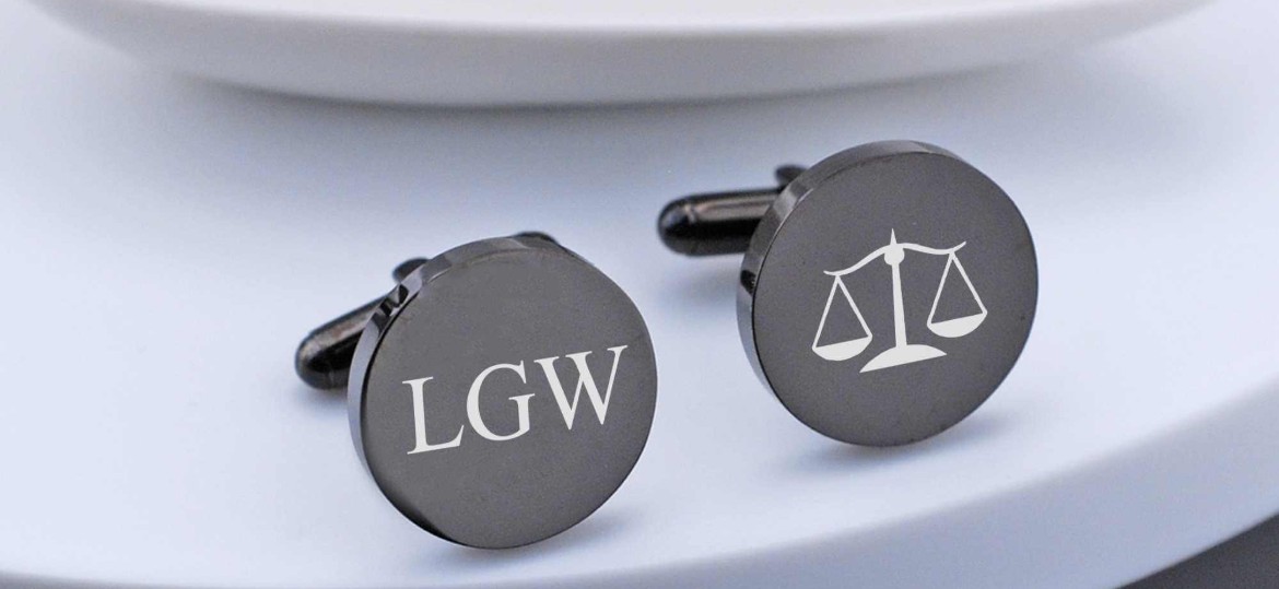 Initial Cufflinks for Graduation