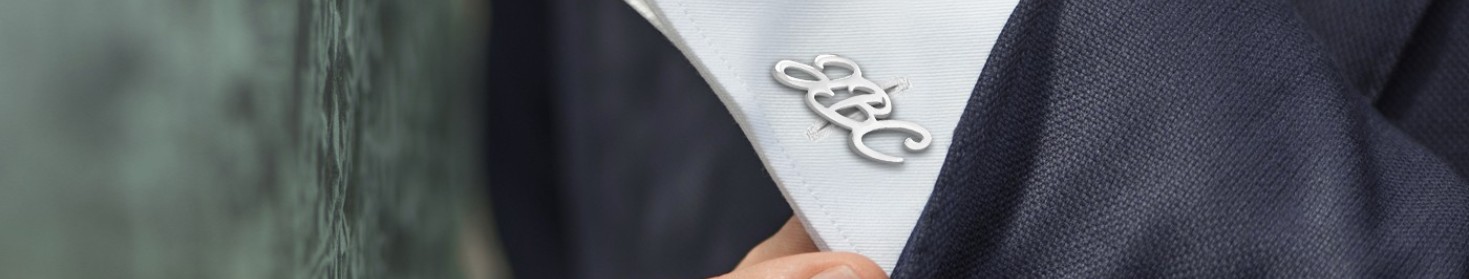 custom cufflinks monogram