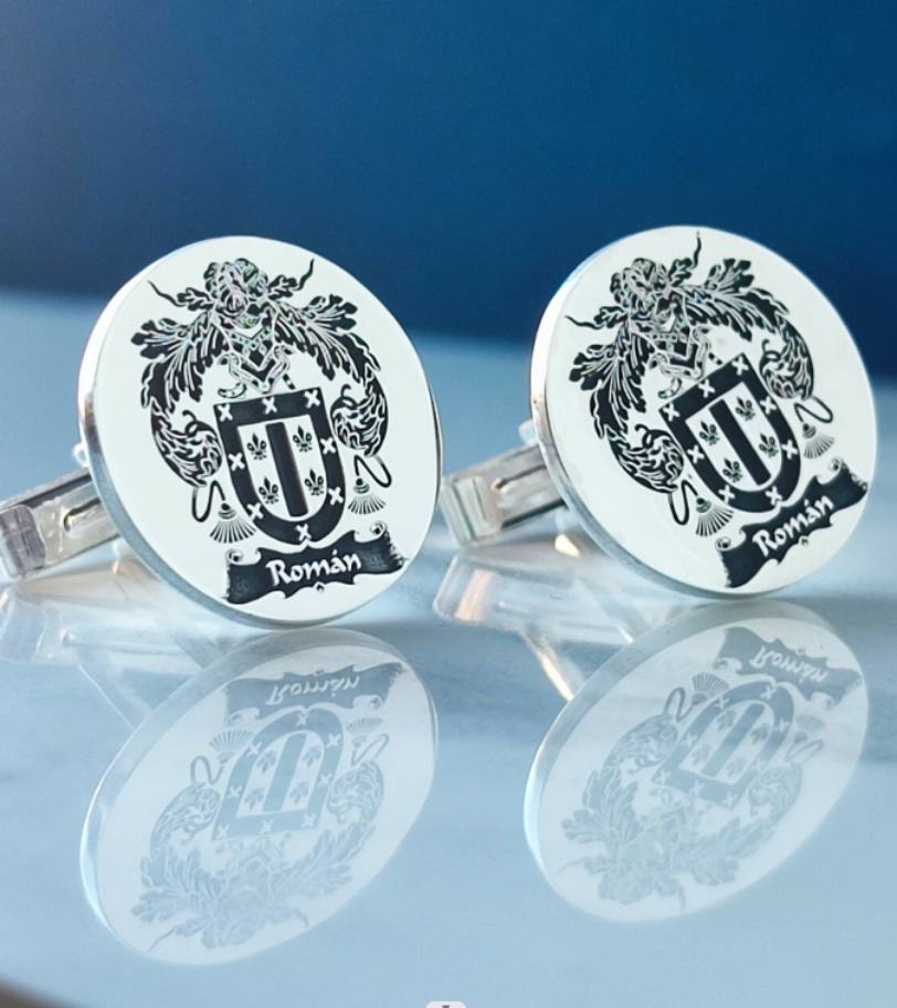 Engraving Logo Cufflinks