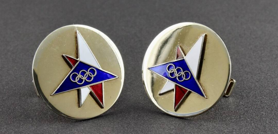 Custom Sports Logo Cufflinks