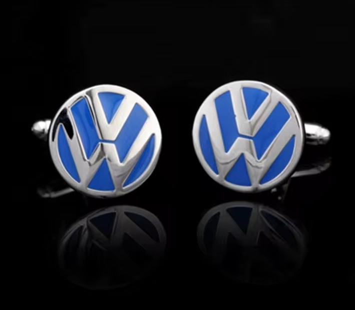 Custom Logo Cufflinks for Volkswagen