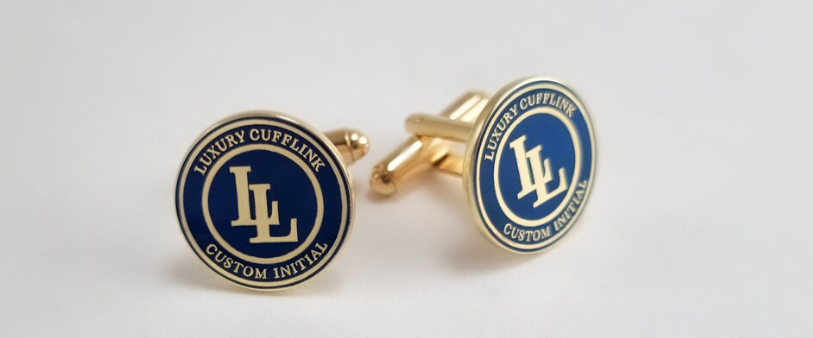 Custom Business Logo Cufflinks