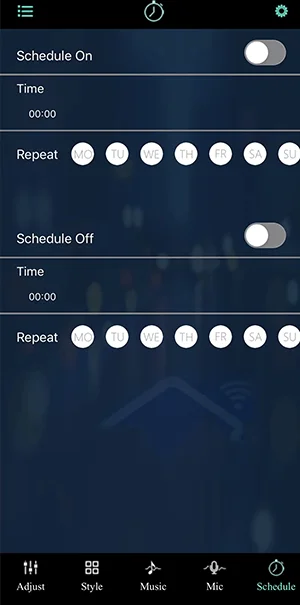Timer Switch Function Timer Switch Function