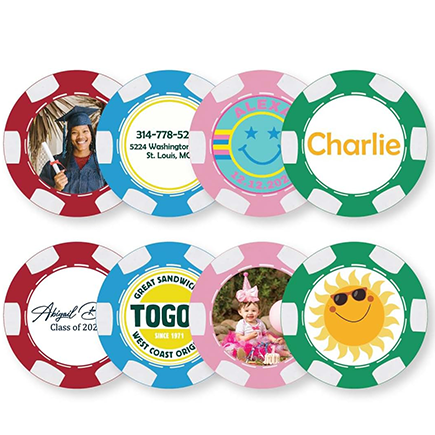 choose poker chip style