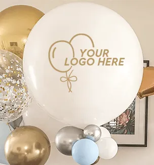 Jumbo balloons for birthday party