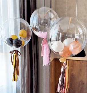 clear balloons for any occasions