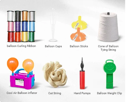 balloon inflator or string accessories balloon inflator or string accessories