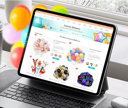 Select your favorable types of balloons Select your favorable types of balloons