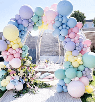 custom latex balloons for wedding event