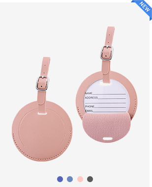 Vacation Accessories Round Luggage Tag