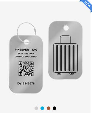 Travel Accessories Metal Luggage Tag