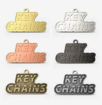 enamel keychain manufacturer plating options
