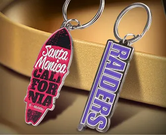 custom enamel keychains for logo design