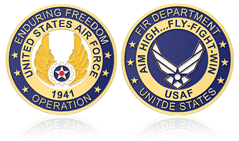 Enduring Freedom Custom Military Coins