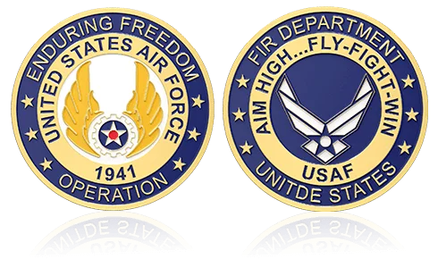 Enduring Freedom Custom Military Coins