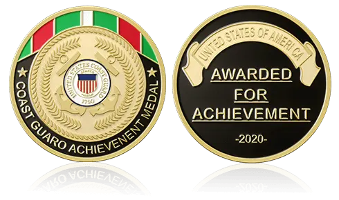 Coast Guard Achievement Coins Coast Guard Achievement Coins