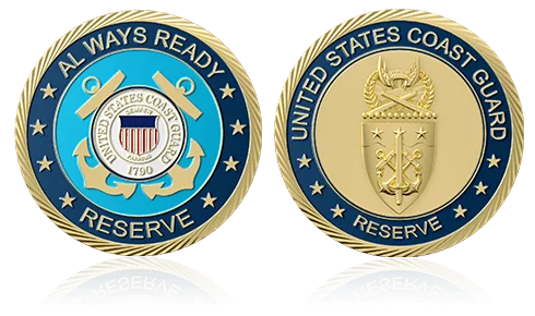 Coast Guard Custom Military Challenge Coins Coast Guard Custom Military Challenge Coins