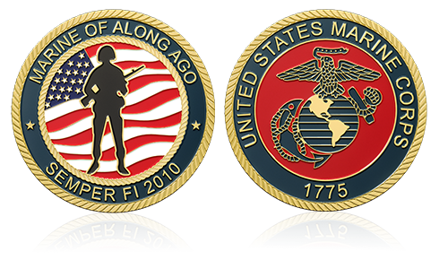 Marine Corp Custom Challenge Coins