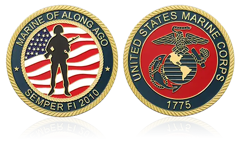 Marine Corp Custom Challenge Coins Marine Corp Custom Challenge Coins