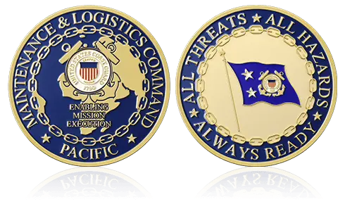 Pacific Coast Guard Coins Pacific Coast Guard Coins
