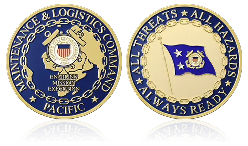 Pacific Coast Guard Coins Pacific Coast Guard Coins