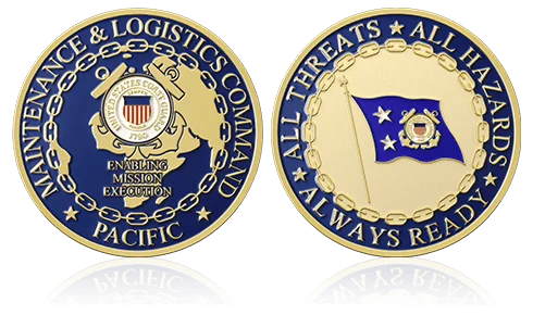 Pacific Coast Guard Coins Pacific Coast Guard Coins