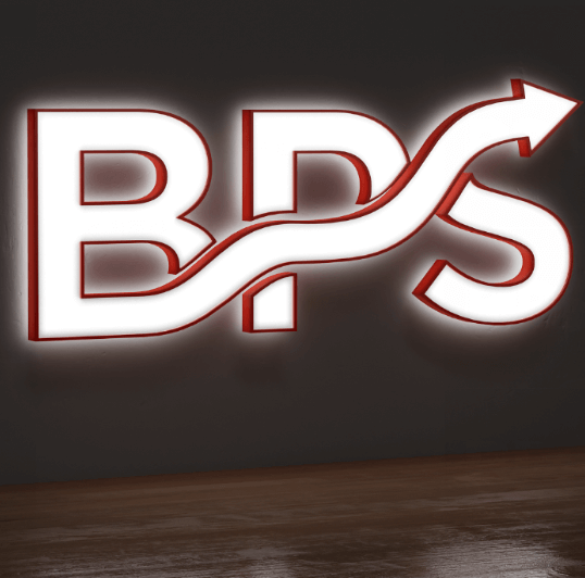 led BPS letters lichtreclame
