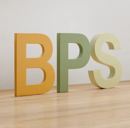 Laser cut acrylic letter signs