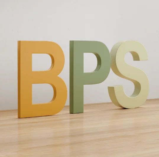 Laser cut acrylic letter signs