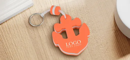 Unique Anchor Shaped Floating Keychain