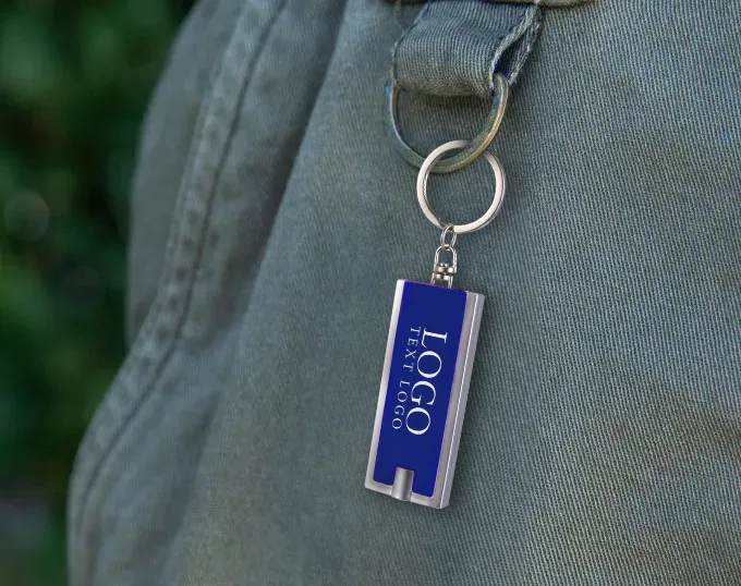 Customized Rectangle Light Keychains Customized Rectangle Light Keychains