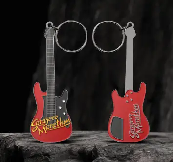 Custom Double Sided Metal Enamel Keychains