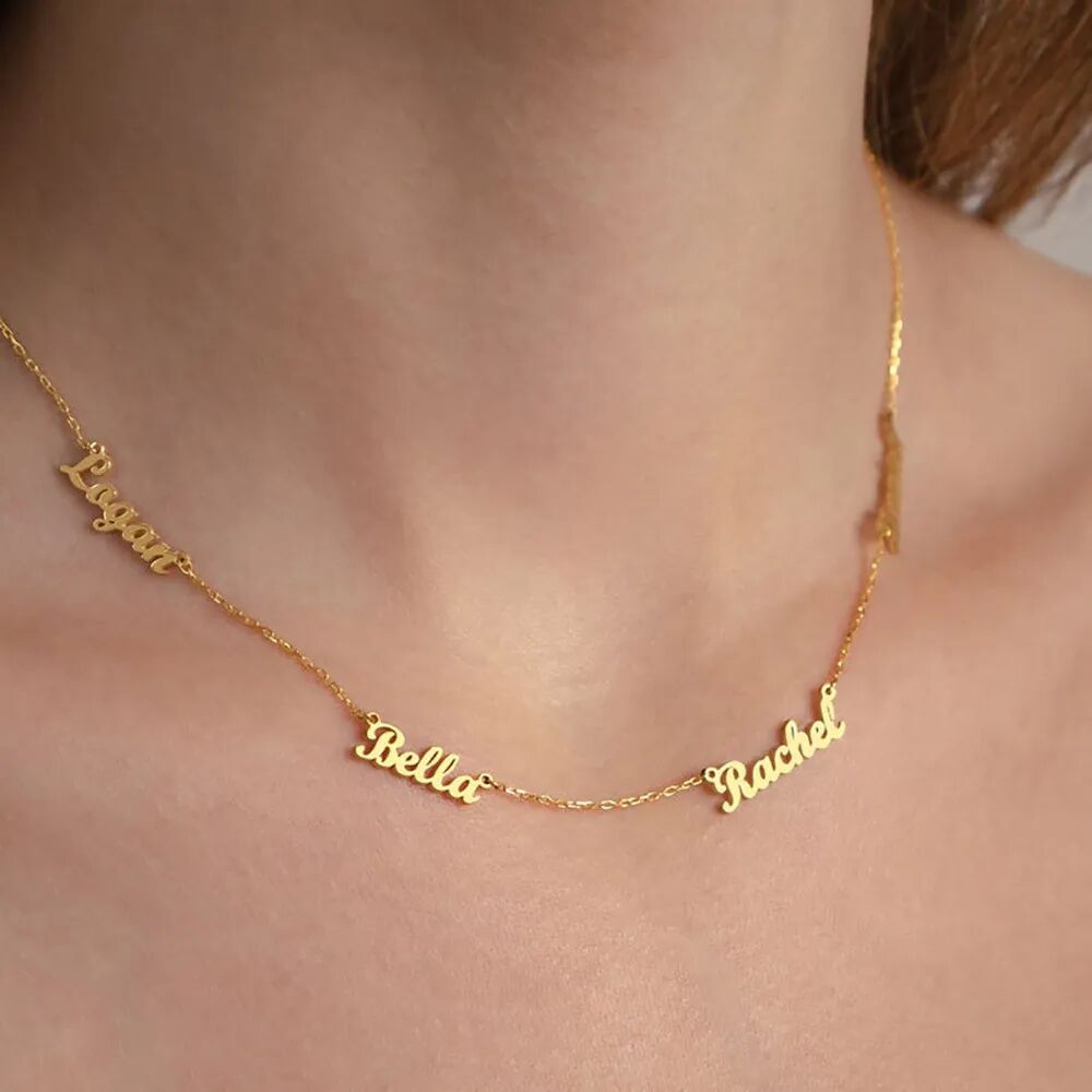 Multiple Name Necklace