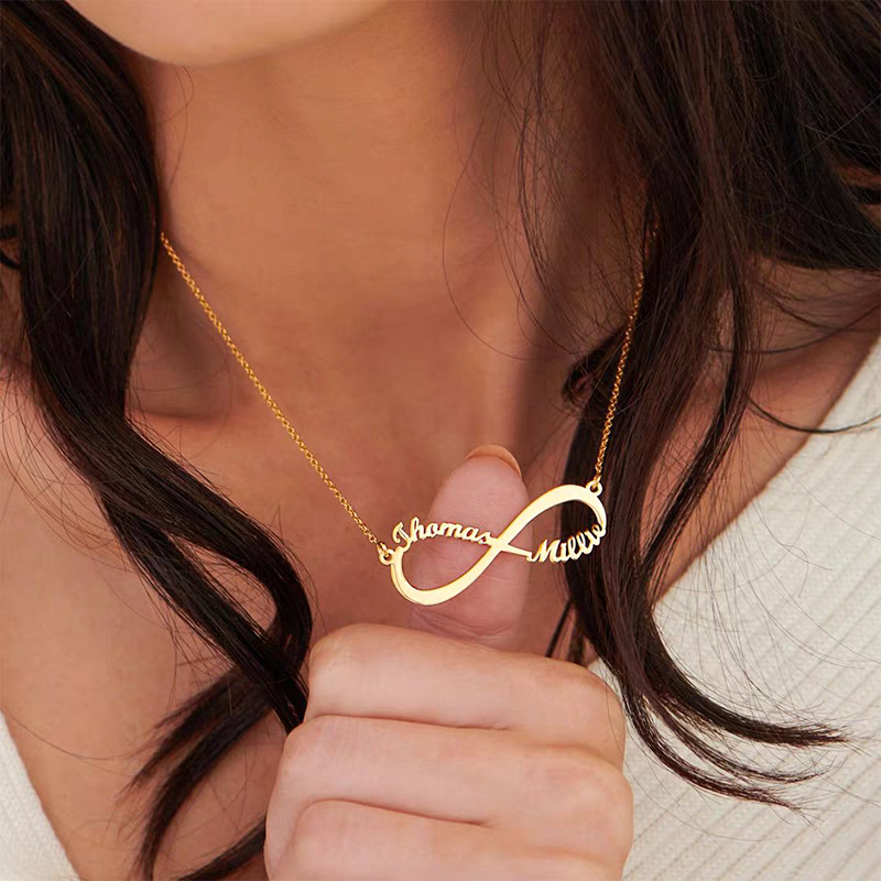 Sterling Silver Infinity Necklace