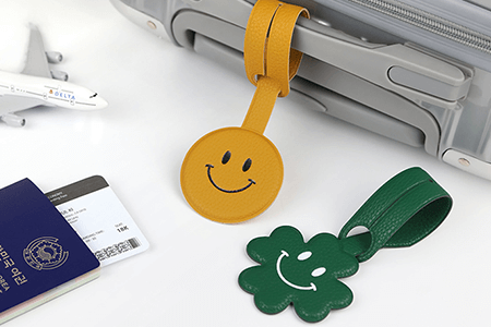 Custom Leather Luggage Tags