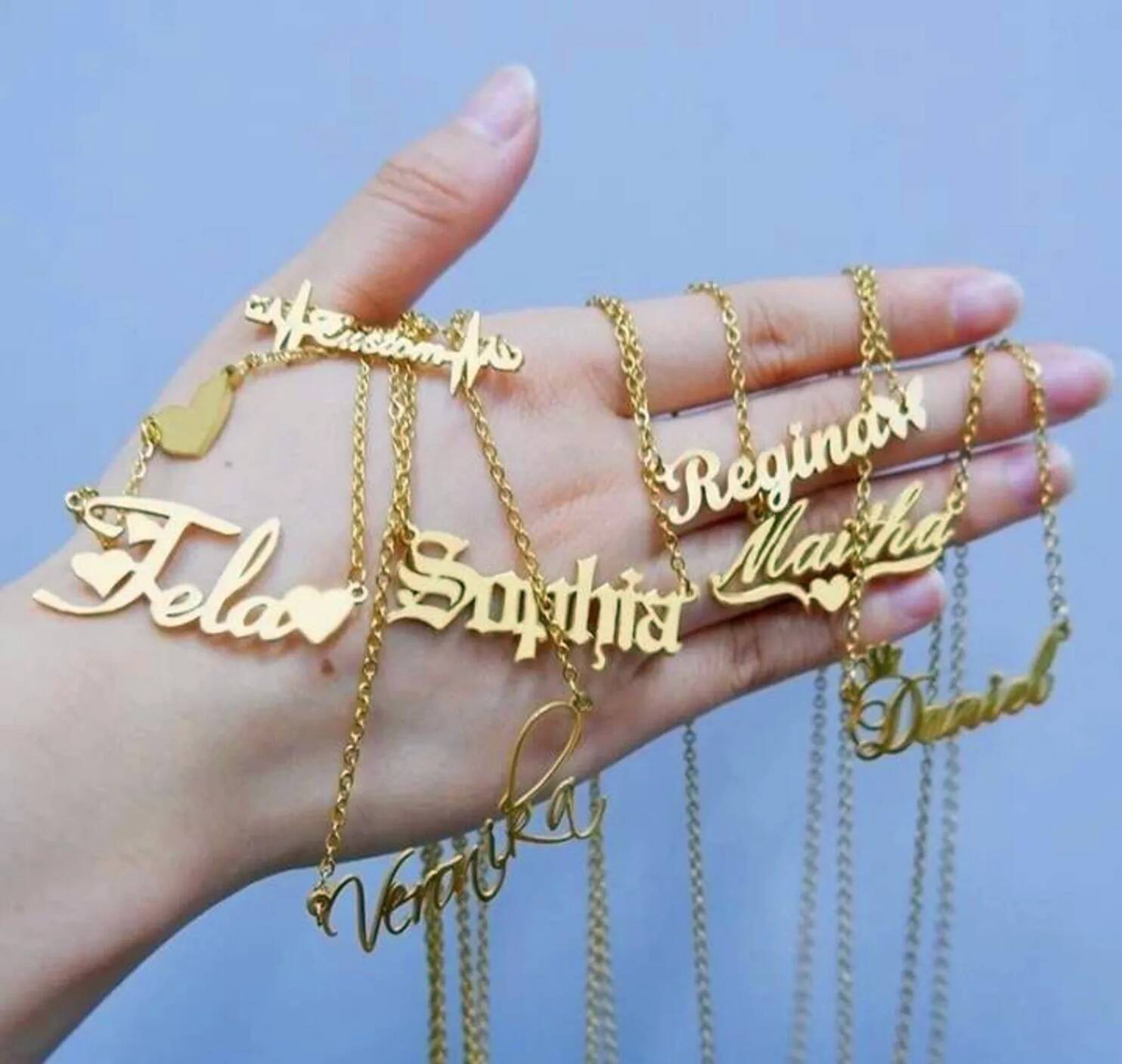 Custom Name Necklaces for Women