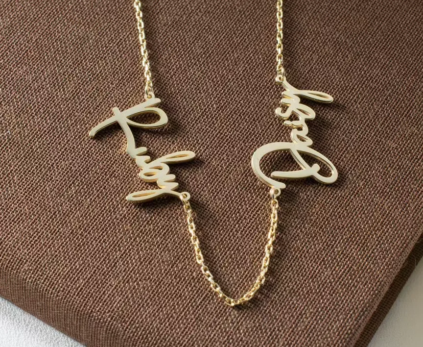 Multiple Name Necklace Multiple Name Necklace