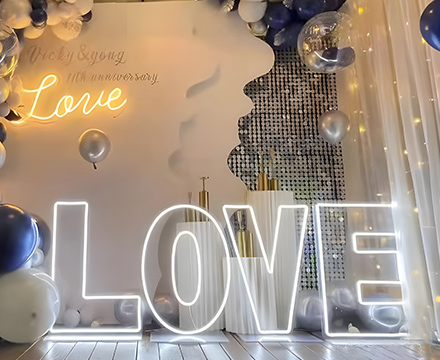 Love Wedding Neon Sign