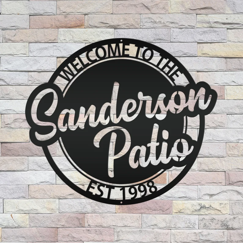 custom metal signs outdoor