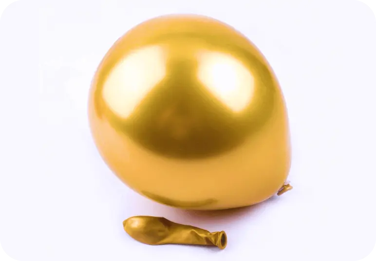 Gold metallic latex balloons Gold metallic latex balloons