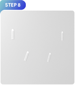 3M Command Strips Kit Installation Step 8