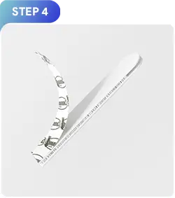 3M Command Strips Kit Installation Step 4