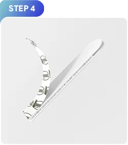 3M Command Strips Kit Installation Step 4