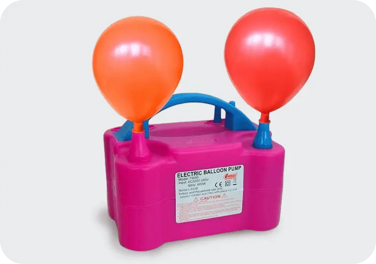 Inflate balloons easy Inflate balloons easy