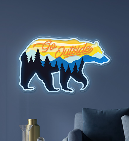 uv print & static neon signs