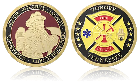 Tennessee Rescue Custom Challenge Coins Tennessee Rescue Custom Challenge Coins