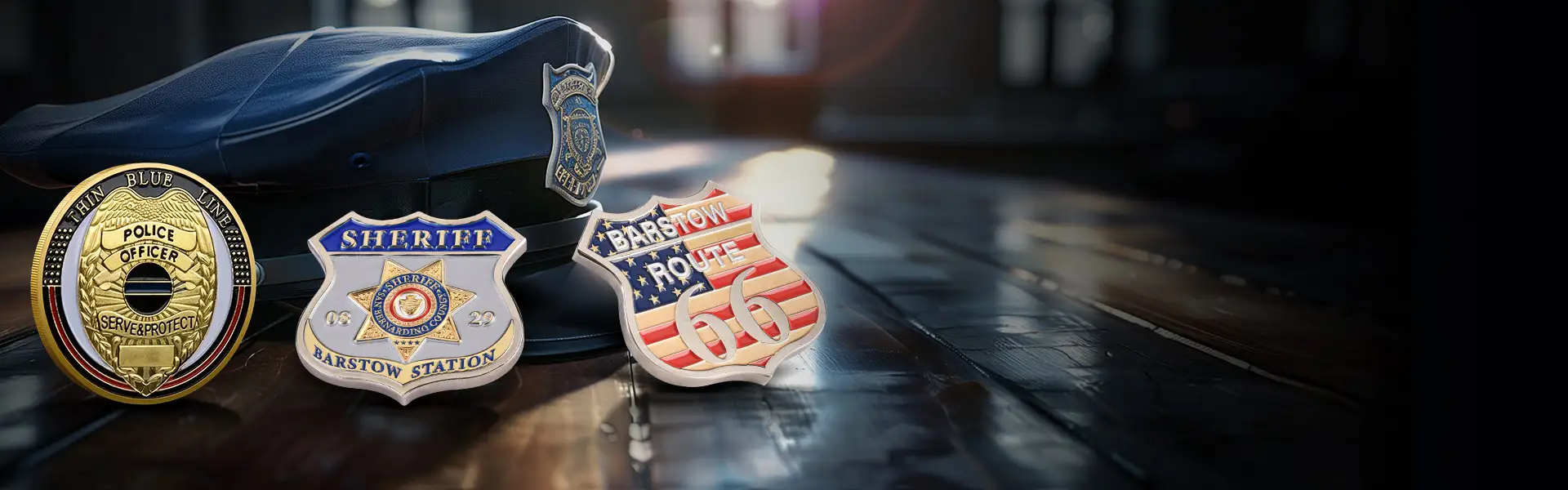 Police Challenge Coins Online