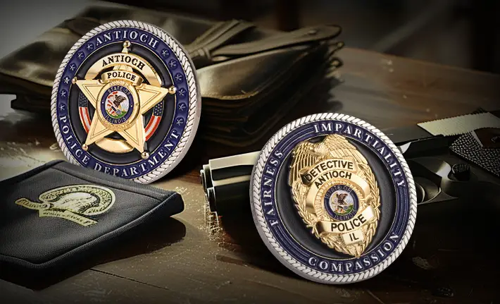 custom police challenge coins online